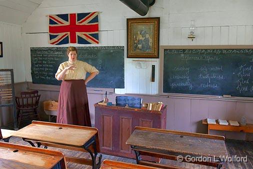 19th Century Schoolroom_06540.jpg - Photographed at the Lang Pioneer Village near Keene, Ontario, Canada.